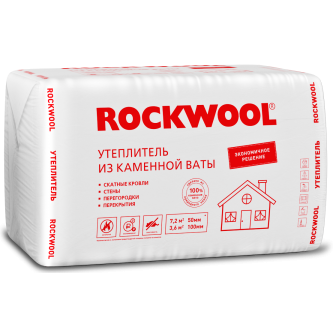 Rockwool Эконом 1000*600*100 (1уп.-0,36м3)